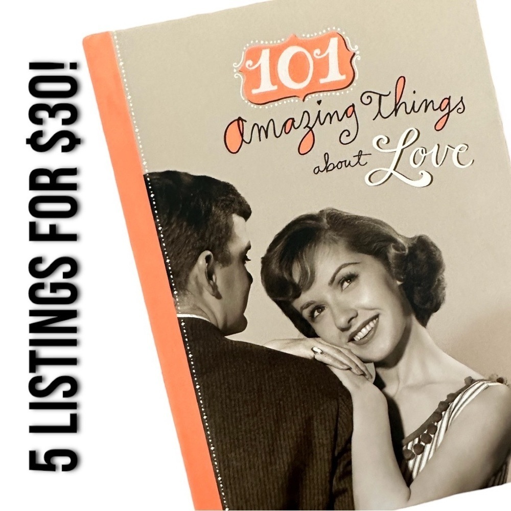 Hallmark’s 101 Amazing things about love book hard cover